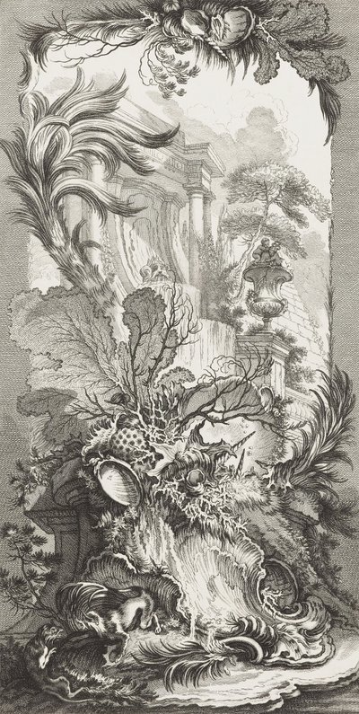 Rocaille, dans Nouveaux Morceaux pour des Paravents - François Boucher